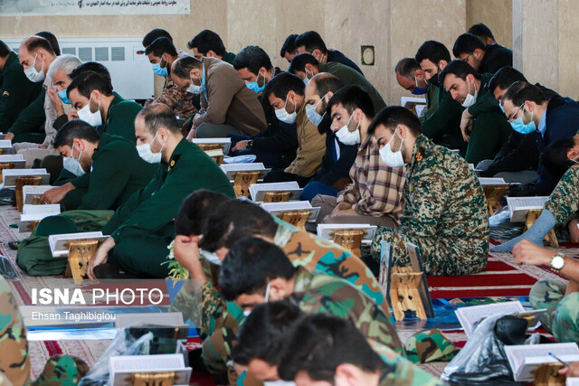 برگزاری محفل انس با قرآن کریم نیروهای مسلح زنجان