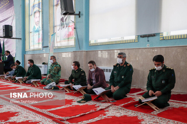 برگزاری محفل انس با قرآن کریم نیروهای مسلح زنجان