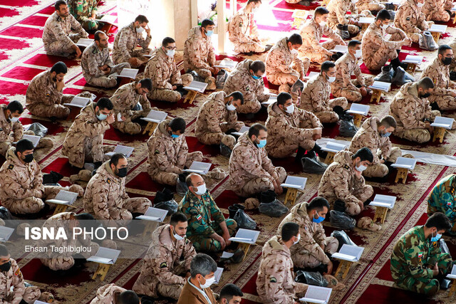 برگزاری محفل انس با قرآن کریم نیروهای مسلح زنجان