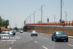 افتتاح دوربرگردان پل امام حسن مجتبی (ع) زنجان