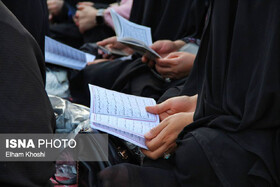 برگزاری مراسم دعای عرفه در زنجان