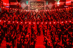 عزاداری شب پنجم محرم در حسینیه اعظم زنجان