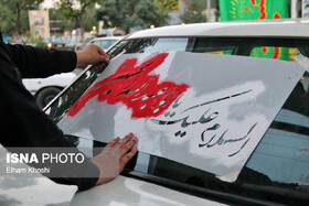 پشت‌نویسی خودروها در زنجان