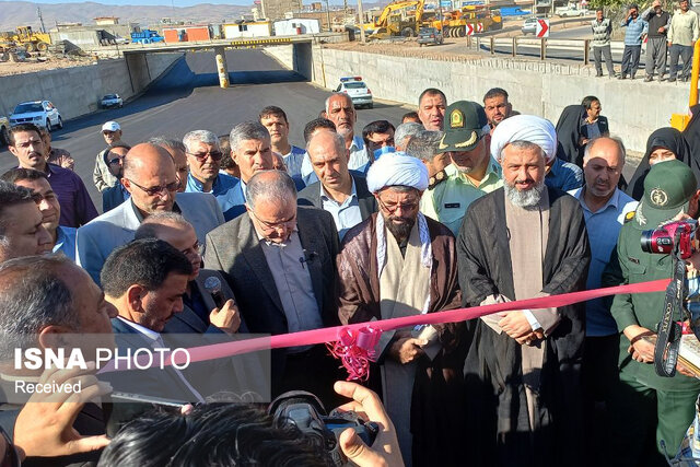 زیرگذر پل سید جمال‌الدین خرم‌دره افتتاح شد