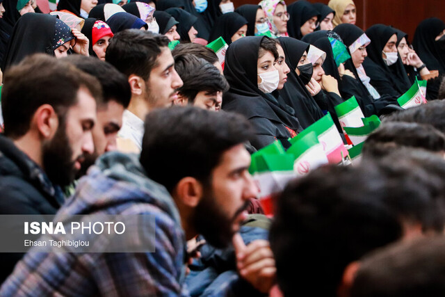 گردهمایی بزرگ دانشجویان بسیجی استان زنجان