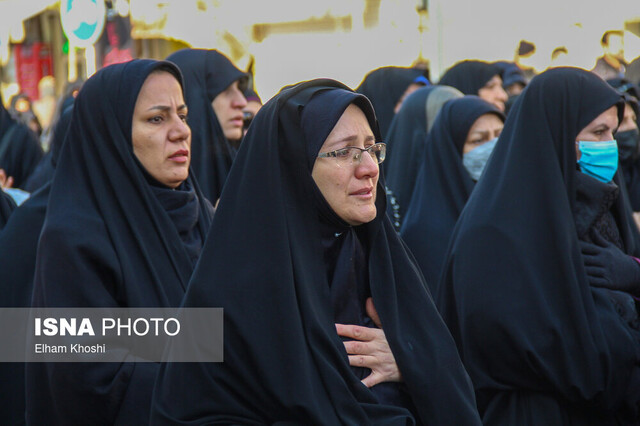 تشییع پیکر پاک شهدای گمنام دفاع‌مقدس در زنجان