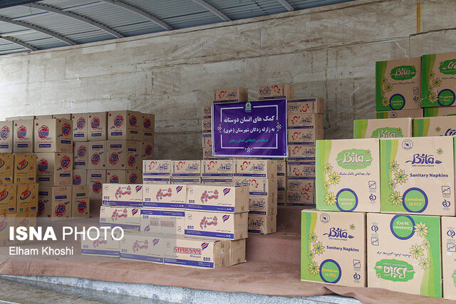 کمکرسانی فرماندهی انتظامی استان زنجان به زلزلهزدگان خوی