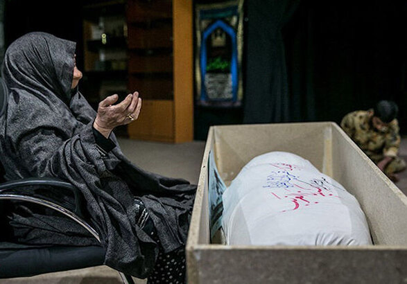 مادر شهید والامقام نورعلی محمدی آسمانی شد مادر شهید والامقام نورعلی محمدی آسمانی شد