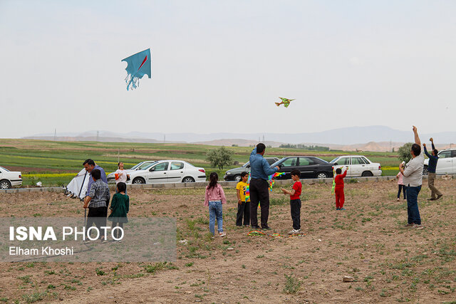 کاروان‌سرای نیک‌پی میزبان جشنواره بادبادک‌ها