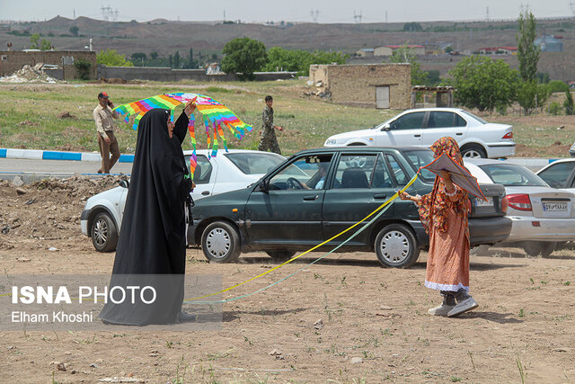 کاروان‌سرای نیک‌پی میزبان جشنواره بادبادک‌ها