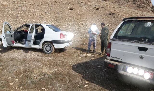 دستگیری شکارچی متخلف به جرم شروع به شکار در ماهنشان دستگیری شکارچی متخلف به جرم شروع به شکار در ماهنشان