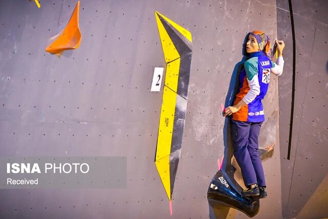 عکس تزئینی است اعزام سنگنورد زنجانی به رقابتهای قهرمانی جهان