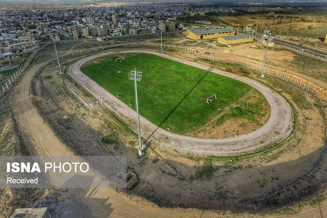 عکس تزئینی است مجموعه ورزشی عسلک ابهر در آستانه نابودی