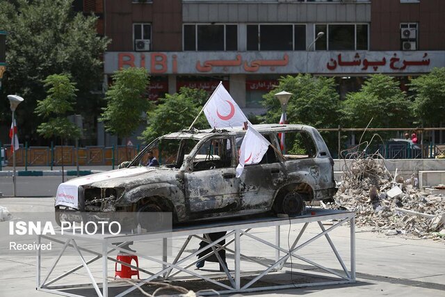 آمبولانسی که مقابل چشمان‌مان سوخت