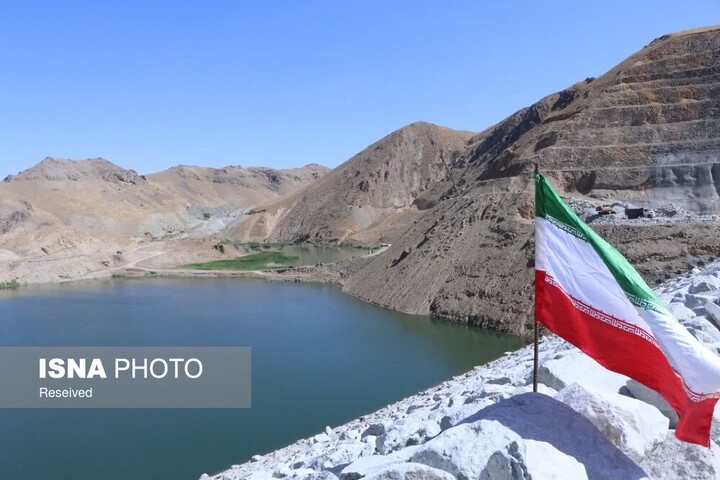 سد بلوبین با حضور وزیر نیرو آبگیری شد