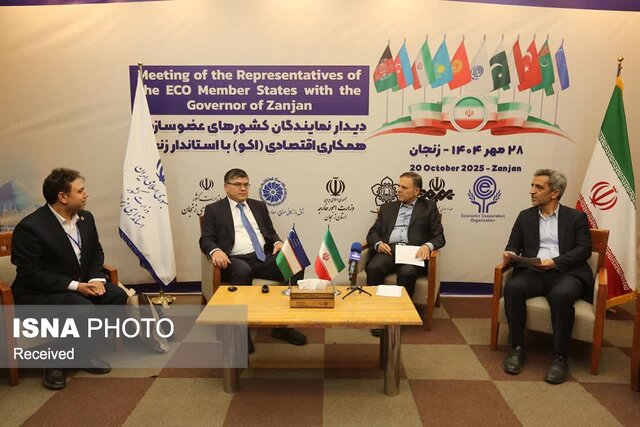 استان زنجان دارای ظرفیت‌های بالایی در حوزه‌های تجاری و اقتصادی است