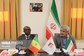 بازدید سفیر سنگال از دانشگاه تحصیلات تکمیلی علوم پایه زنجان
