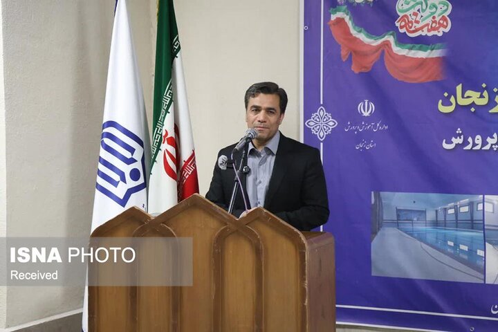 سرانه فضای ورزشی دانش‌آموزی زنجان به ۵۱ صدم مترمربع می‌رسد