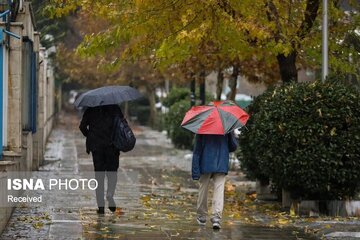 تداوم فعالیت سامانه بارشی در زنجان / افزایش دمای هوا از سه‌شنبه