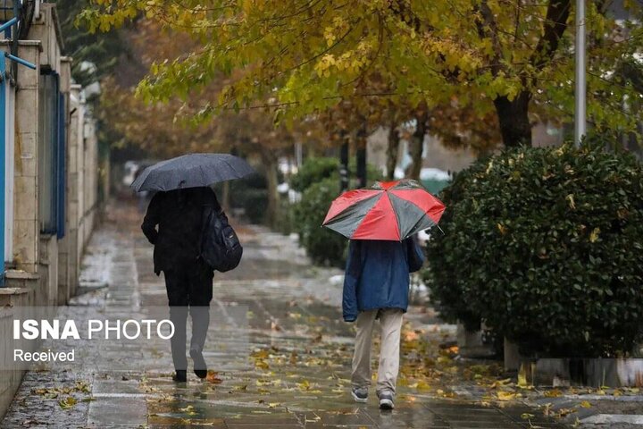 تداوم فعالیت سامانه بارشی در زنجان / افزایش دمای هوا از روز سه‌شنبه