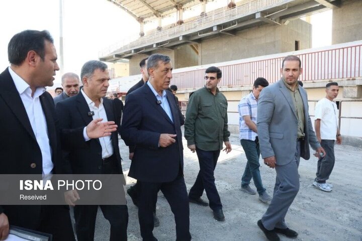 معاون رئیس‌ جمهوری: بازسازی اساسی ورزشگاه آزادی در حال انجام است