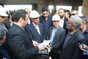بازدید معاون اجرایی رئیس جمهوری از روند احداث بیمارستان حضرت رسول اکرم (ص) خدابنده