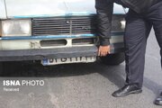 توقیف ۳۸ دستگاه وسیله نقلیه با پلاک‌های مخدوش